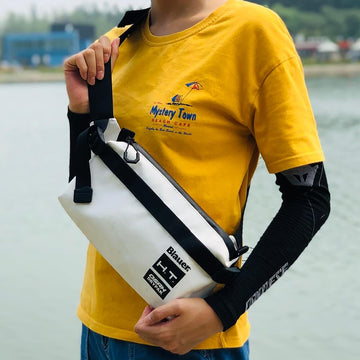 OSAH DRYPAK Waterproof Side Bag 2L Zipper Closure Waist Bag
